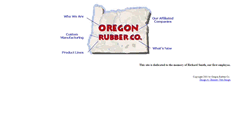 Desktop Screenshot of oregonrubber.com